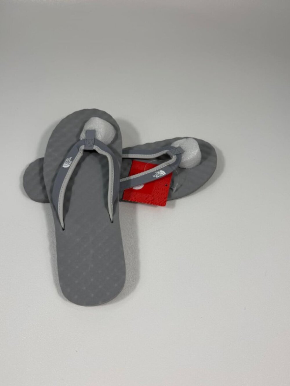 The North Face Base Camp Mini II Flip Flops for Women Meld Grey/TNF White 10 - Picture 3 of 4